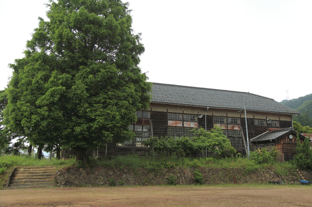 子供の頃に見た学校の風景