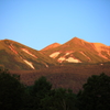 山の朝化粧