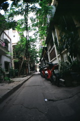 静寂の路地裏