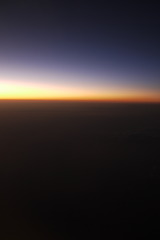 朝焼けの夕焼け