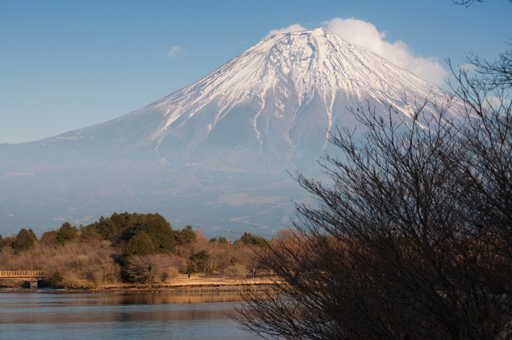 田貫湖からの富士山
