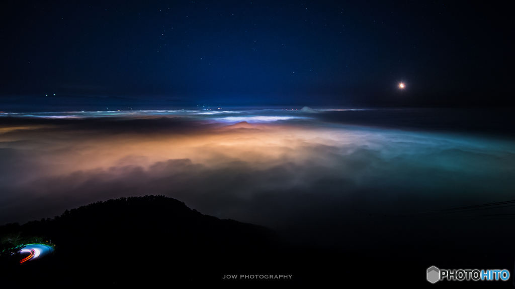 雲海夜景