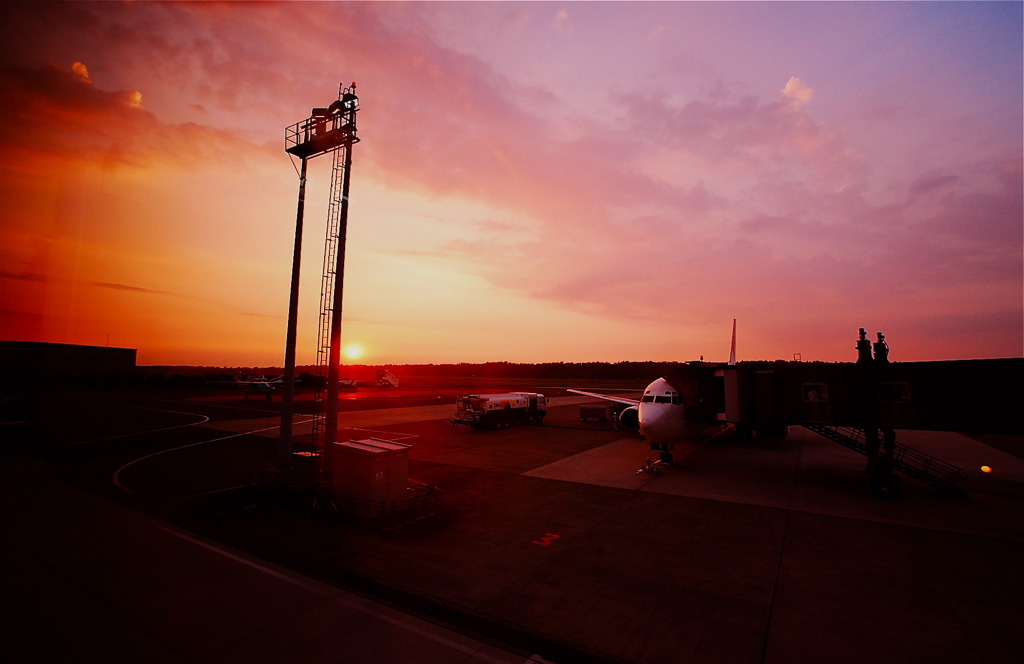 旅の終わりに（女満別空港にて）