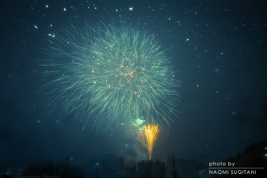 星空の花火