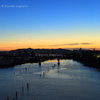 夏　富山　夕景　３