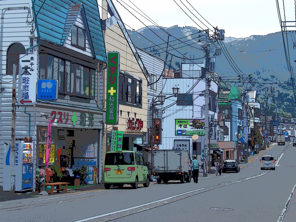 温泉通り