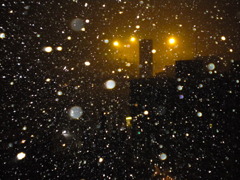 雪降る街
