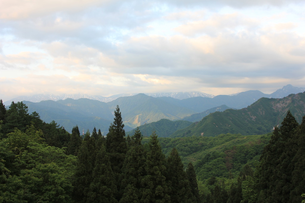 つかの間の晴れ間