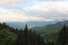 つかの間の晴れ間