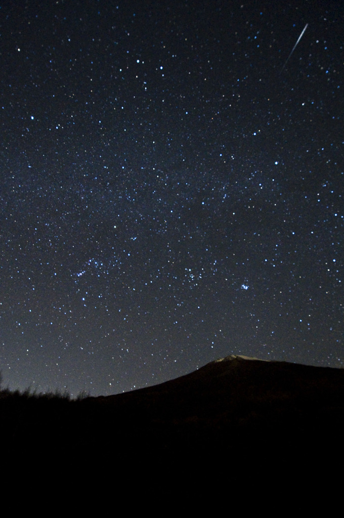 小さな流れ星