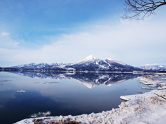 逆さ磐梯山