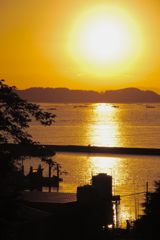 松島の 朝