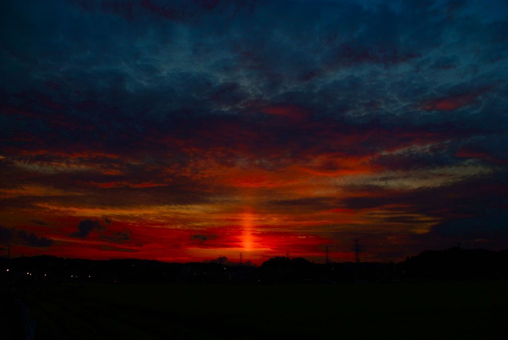 magic hour -sun pillar 1 -