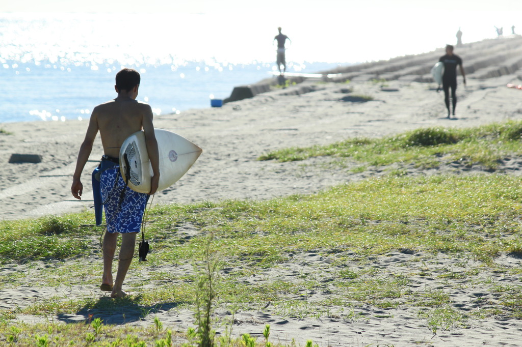 サーファー　男　in　徳島