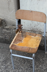 懐かしいイス
