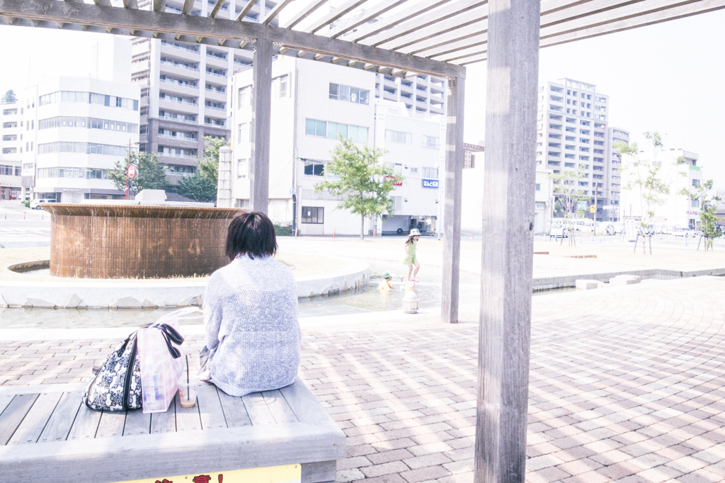 水遊び