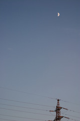 moon and tower