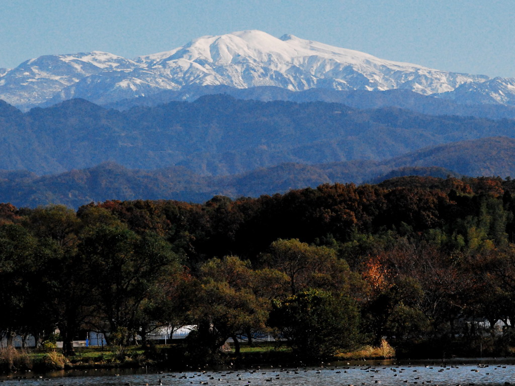 白山の冬