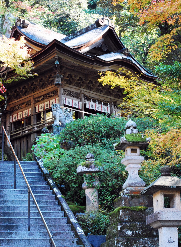 那谷寺の紅葉