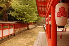 宮島にて