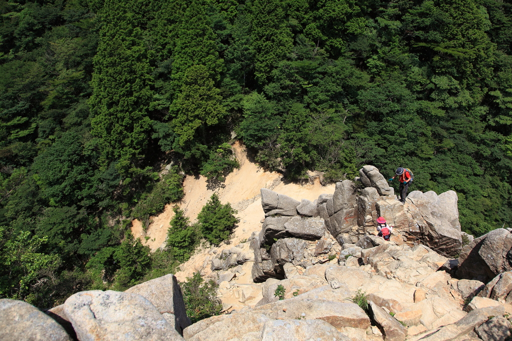夫婦で登山
