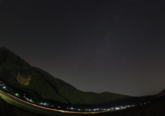 山里の夜