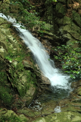 宇賀渓の五段滝