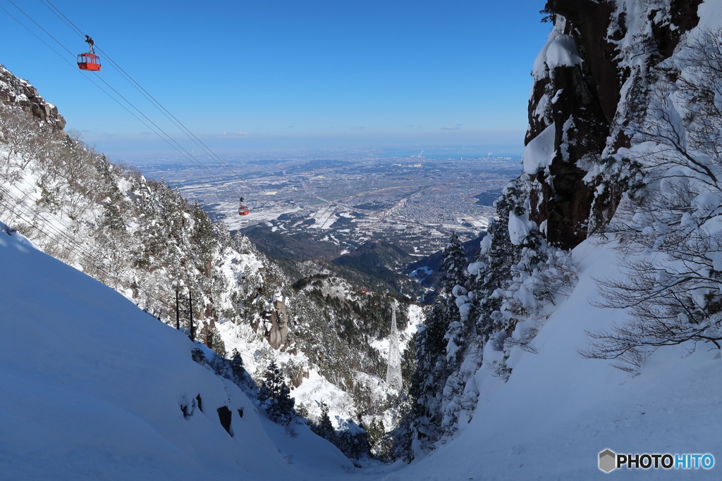 大雪の本谷