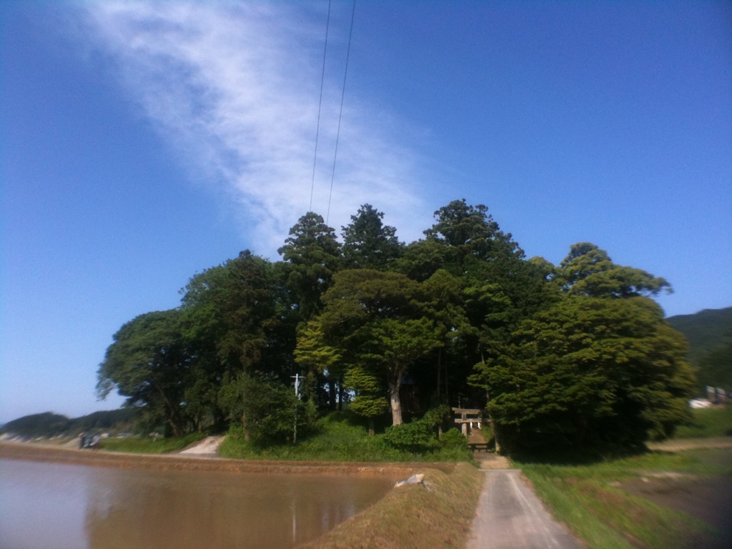 とある神社-に-