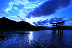 blue