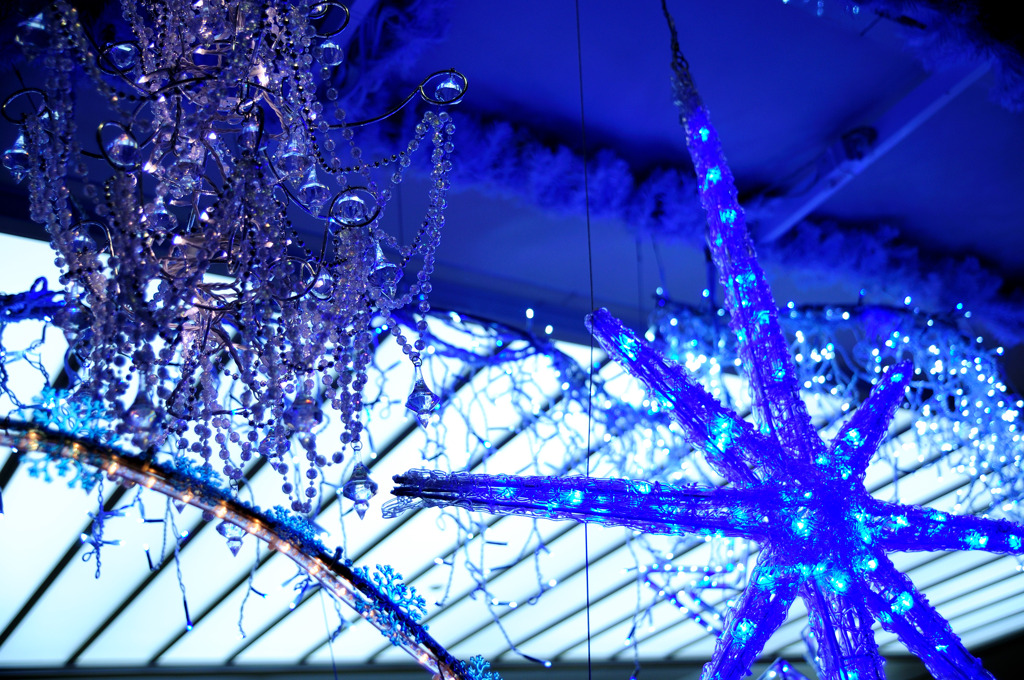 blue illumination