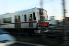 車と電車の差し合い！