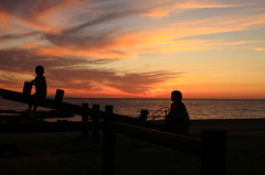 夕日パート２
