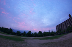 朝の空