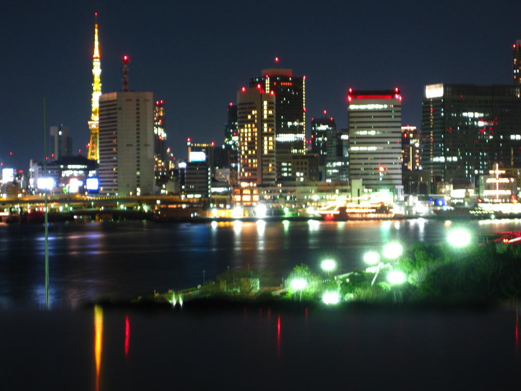 晴海からの