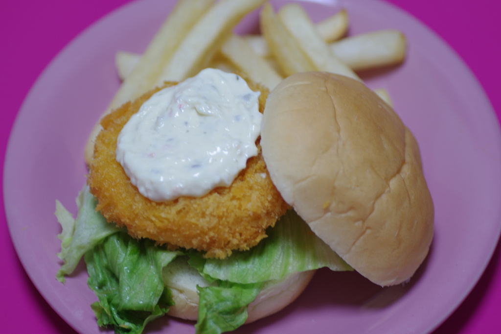 自作バーガー