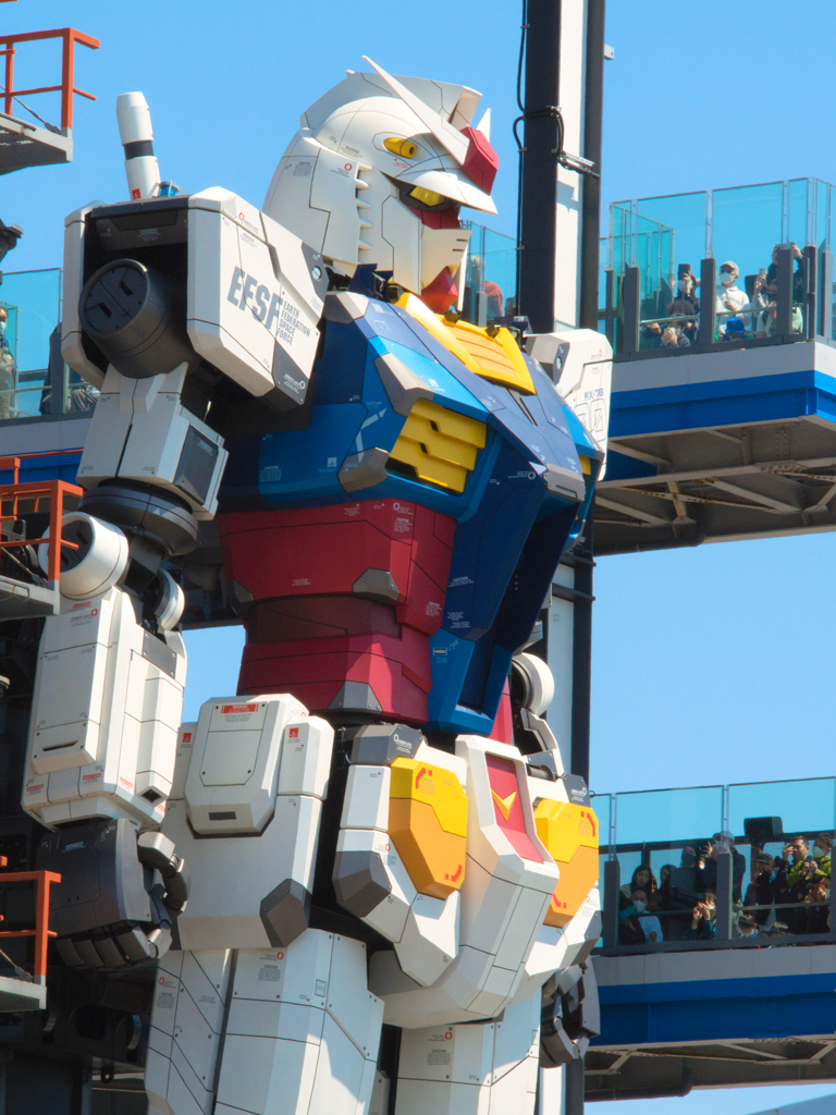 ガンダムの横顔