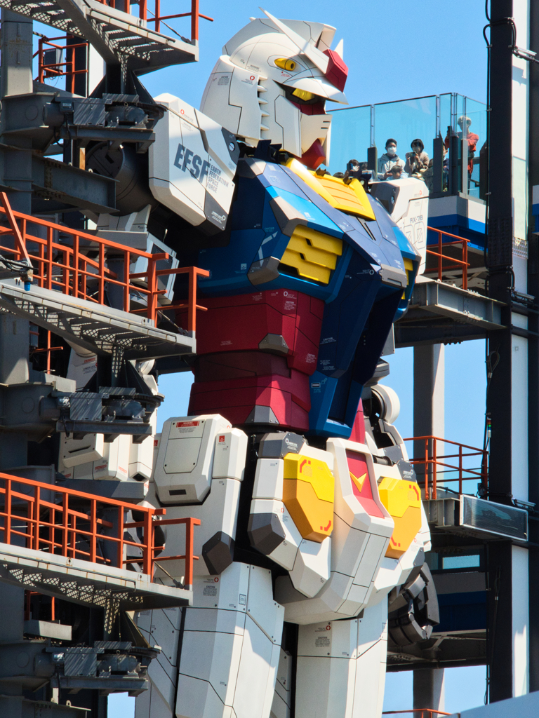 ガンダムの横顔