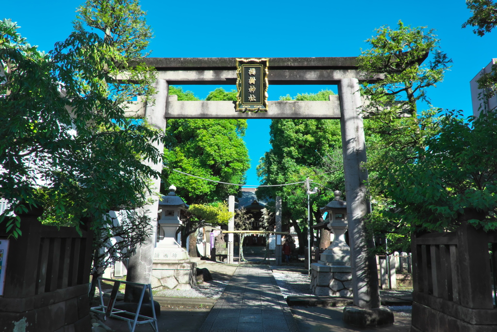 歴史の道「橘樹神社➀」