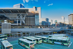 駅前風景(大阪梅田)