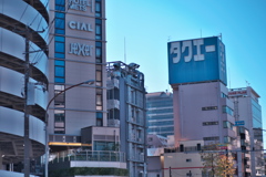 道路沿いの風景