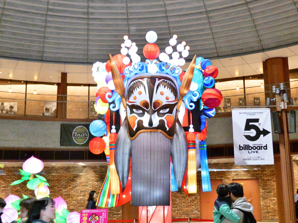 横浜中華街旧正月オブジェ