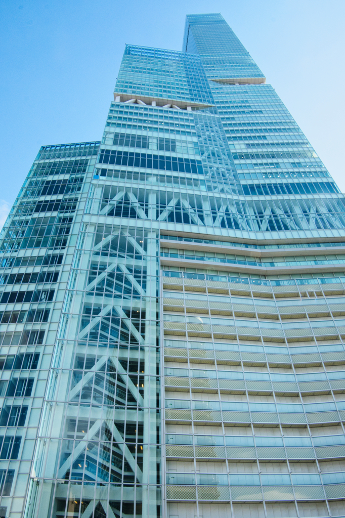 駅前風景(大阪天王寺)