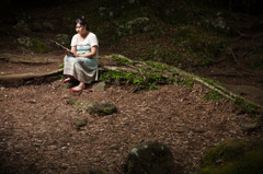 in forest