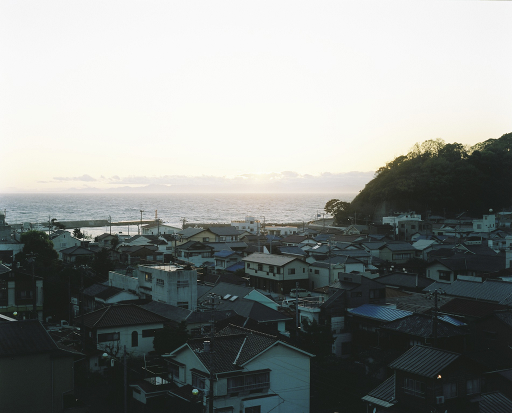 土肥の日没