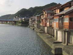 古座の町並み