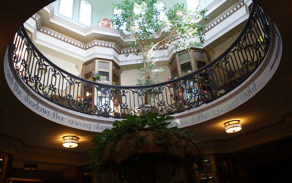 Inside the Chapel in the Hollywood Forev