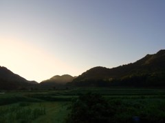 夜明け
