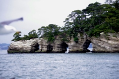 遊覧船から・松島