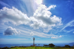 夏の青空